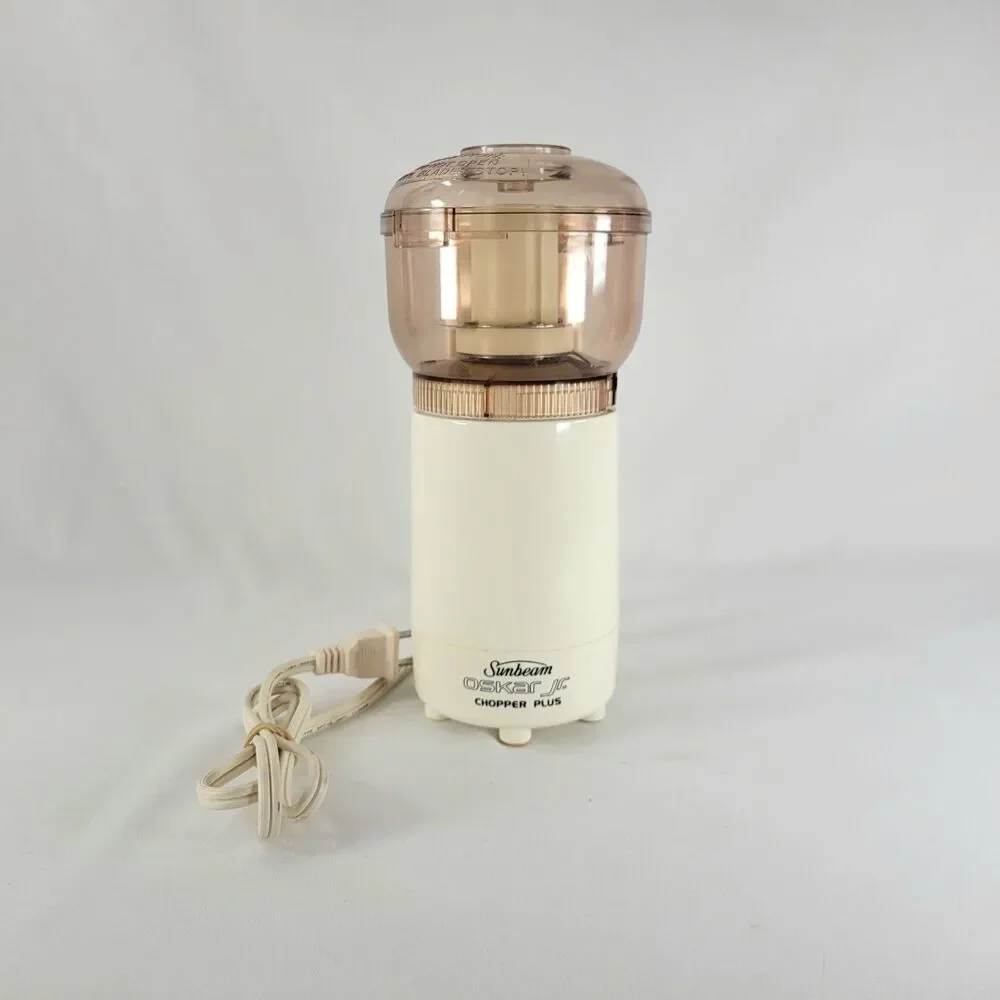Vintage Sunbeam Oskar Jr. Chopper Plus Food Processor 14131 Tested Works Oscar